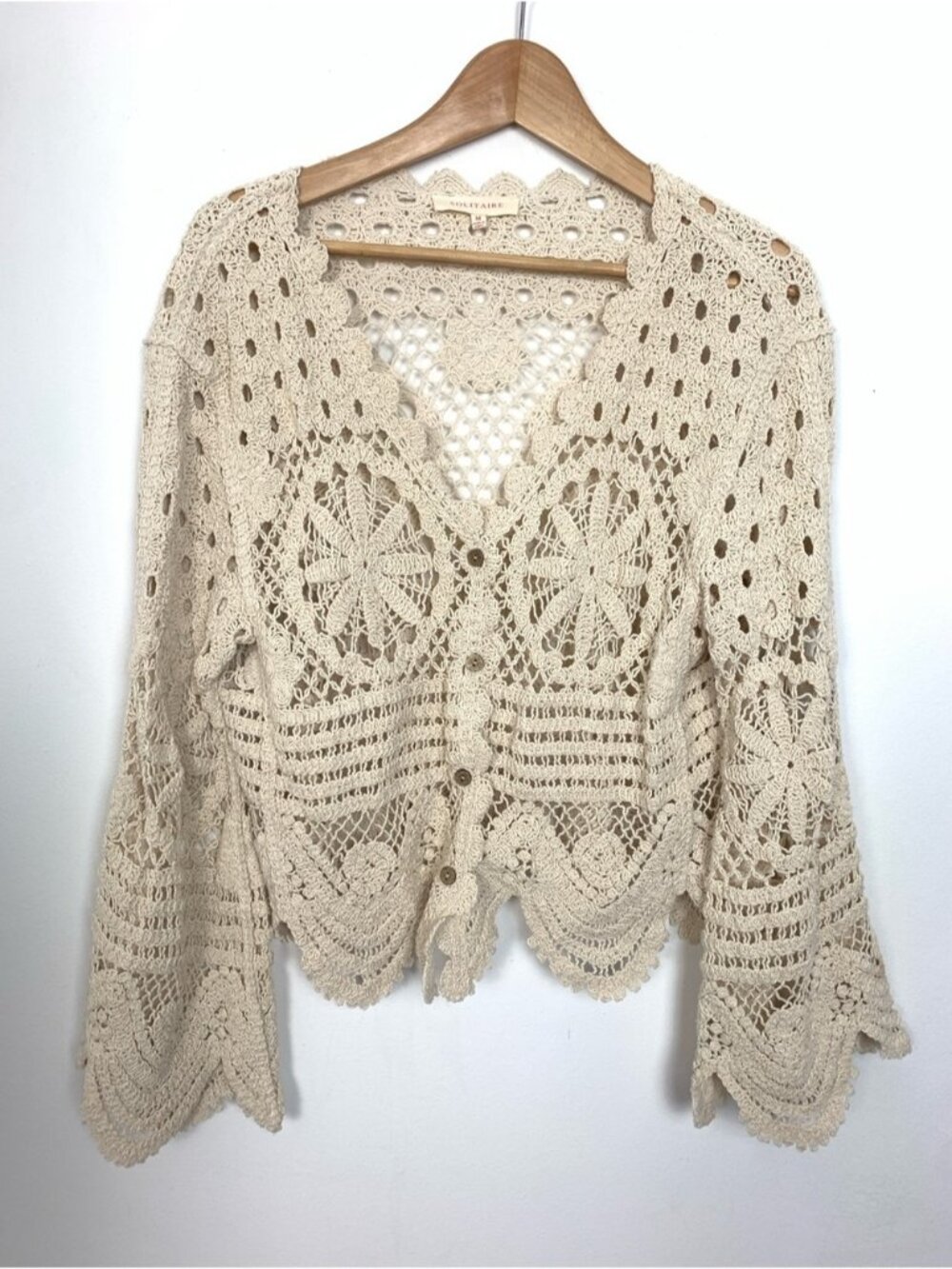 Solitaire Crochet Cardigan